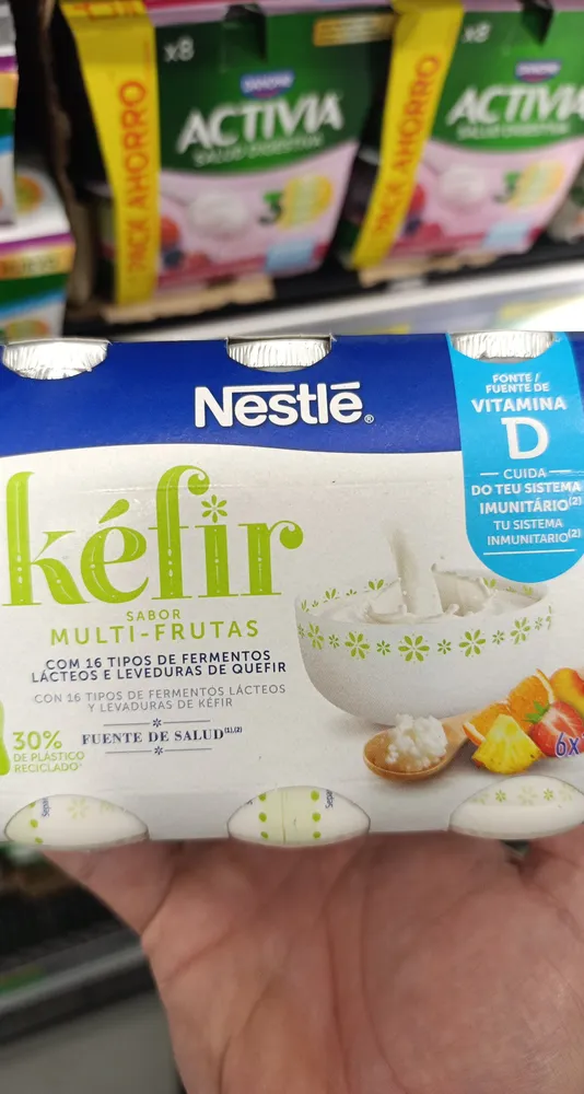 kefir multi frutos