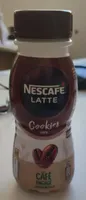 café latte froid saveur cookie