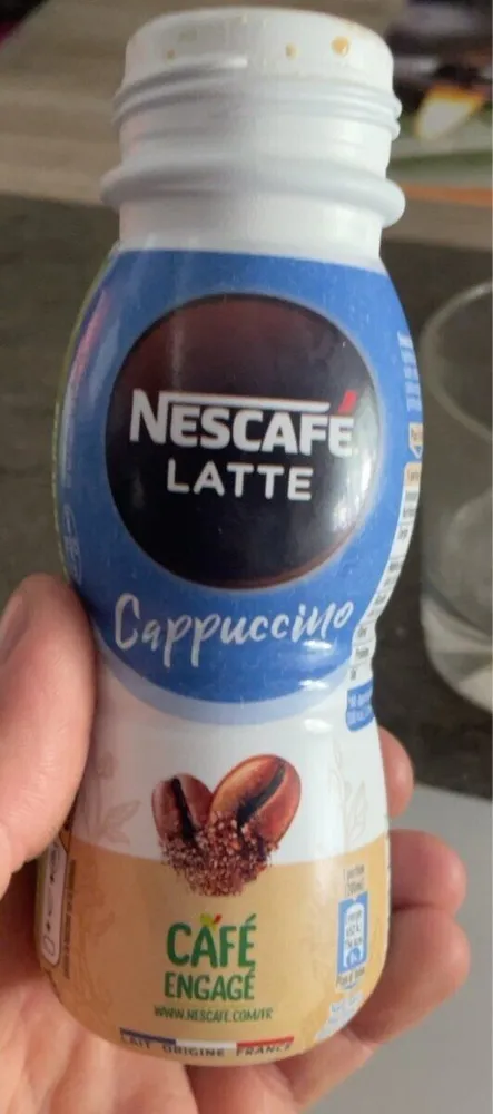 Nescafe latte cappuccino