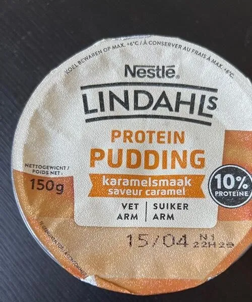 Protein pudding caramel
