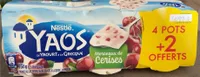 Yaos yaourt grec morceaux de cerises