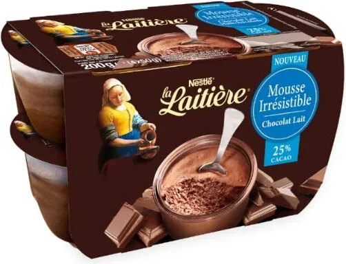 Mousse Irrésistible Chocolat Lait