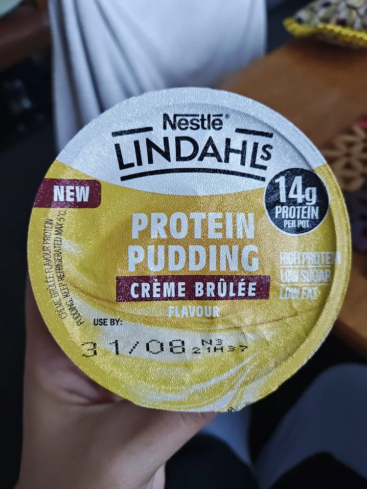 Protein Pudding Crème Brûlée