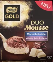 Duo-Mousse - Milchschokolade & Weiße Schokolade