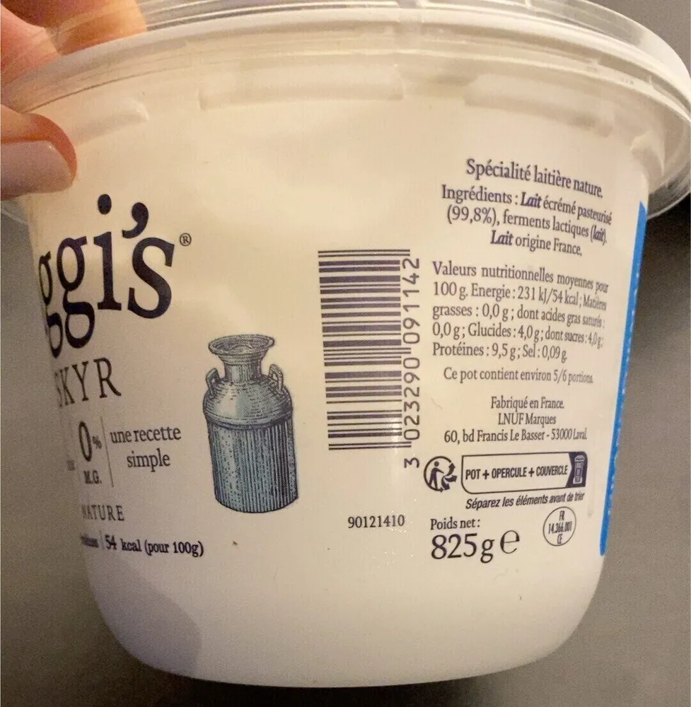 Skyr nature 0%