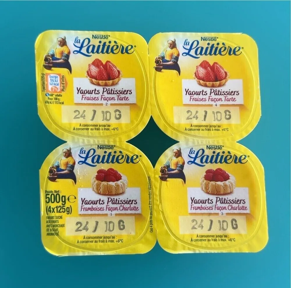 Yaourts pâtissiers
