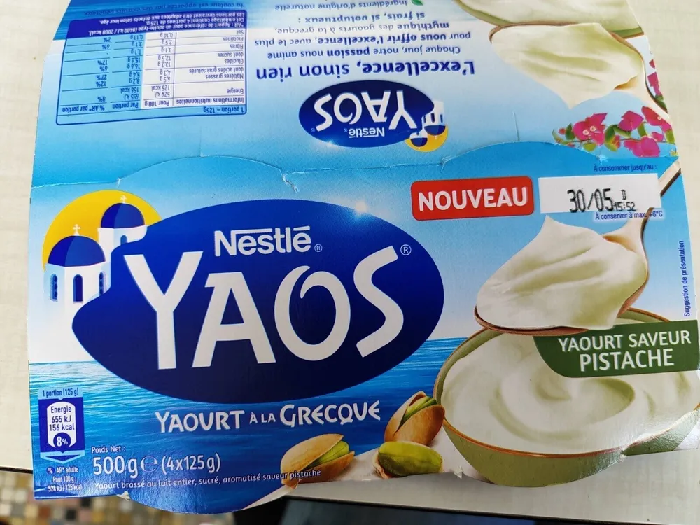 Yaos saveur pistache