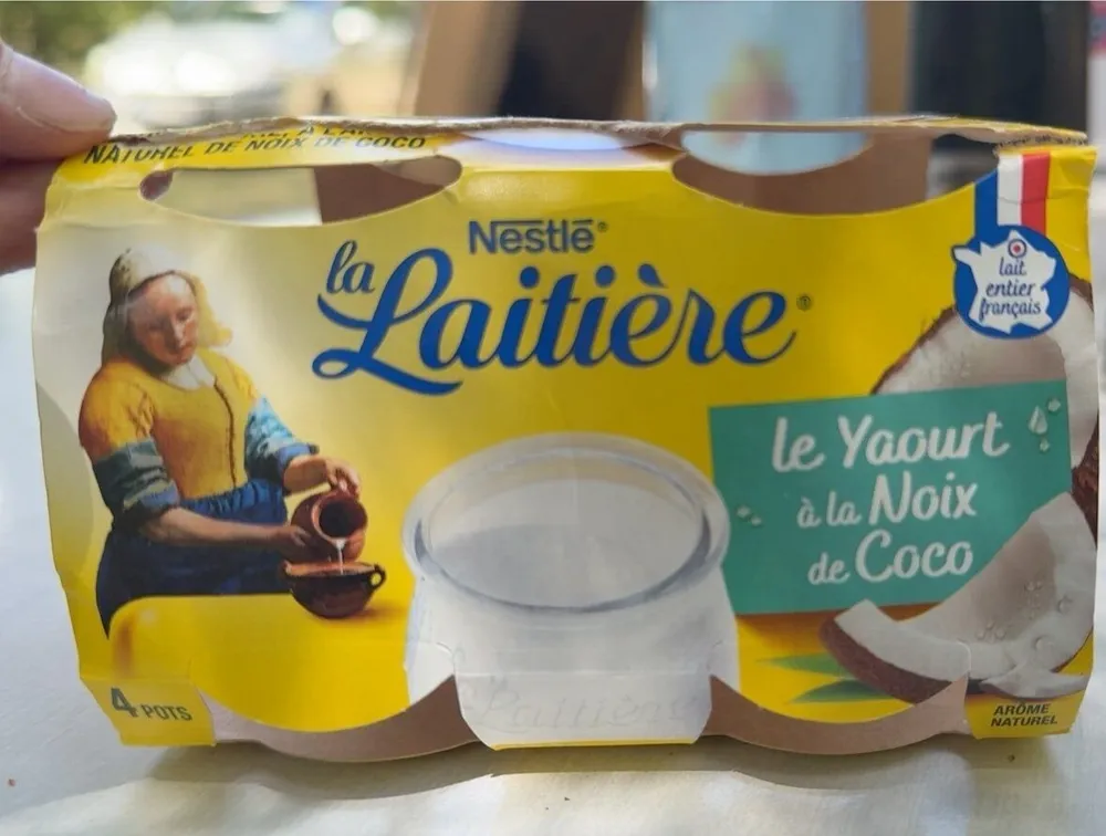 Le yaourt à la noix de coco