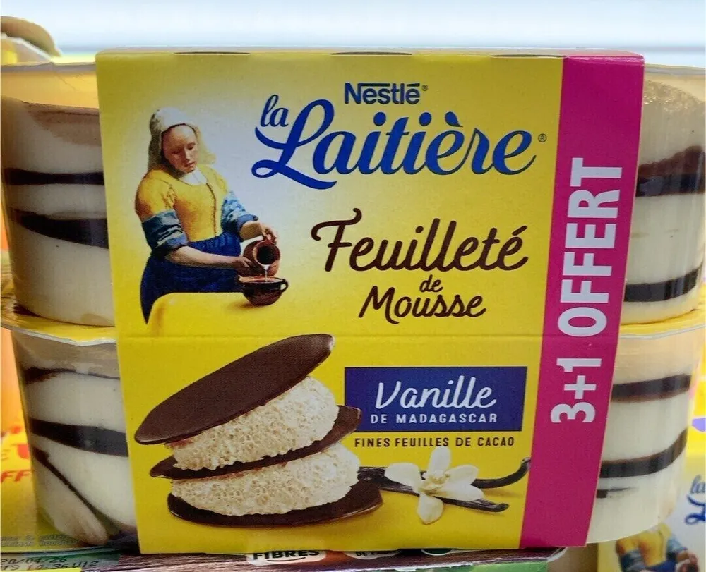 Feuilleté de Mousse Vanille