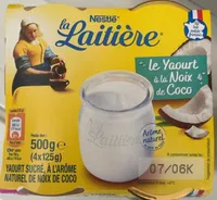 Le yaourt a la noix de coco