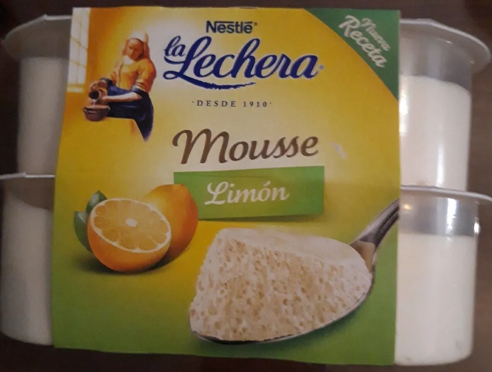 La lechera mousse de limón
