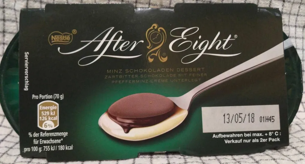 Nestlé After Eight Dessert