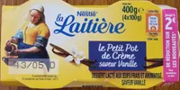 Le Petit Pot de Crème Saveur Vanille