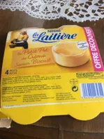 La Laitière petit pot de crème saveur biscuit