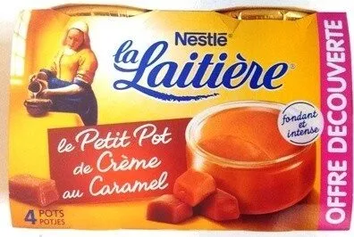 Le Petit Pot de Crème au Caramel (Offre Découverte) 4 Pots