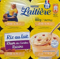 Riz au lait Rhum Raisins