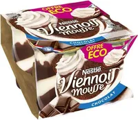 Le Viennois Mousse chocolat 4 x 90 g Offre Éco