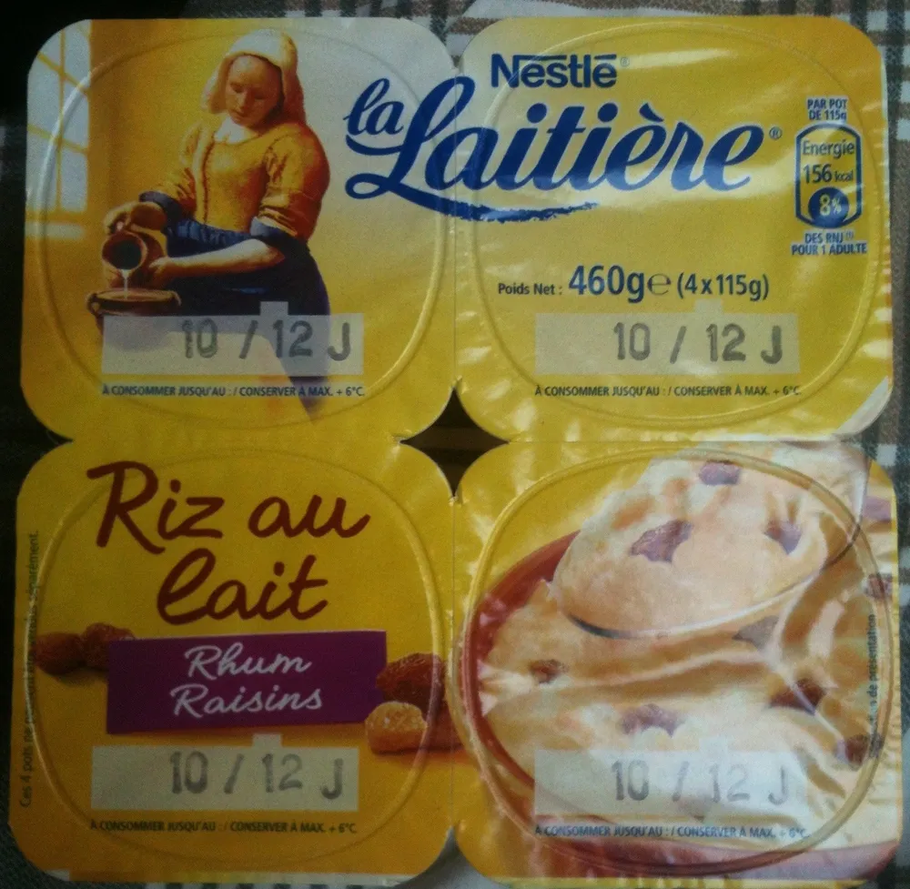 Riz au lait (Rhum Raisin)