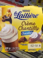 Crème Chantilly Chocolat La Laitière