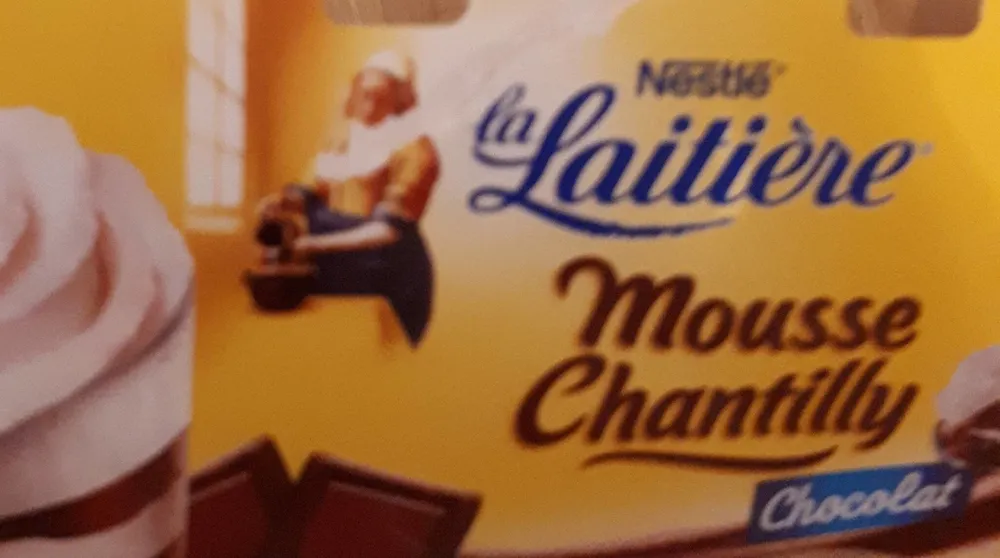 la laitière mousse chantilly