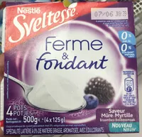 Sveltesse Ferme & Fondant saveur Mûre-Myrtille