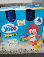 Yoco squeezy fresa plátano