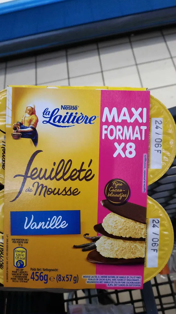Feuilleté de mousse