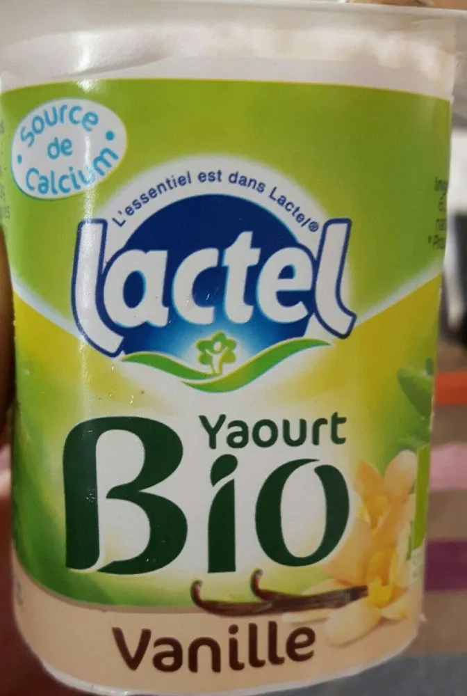 Yaourt Vanille Lait Entier Biologique