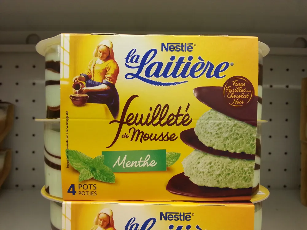 Feuilleté de Mousse Menthe