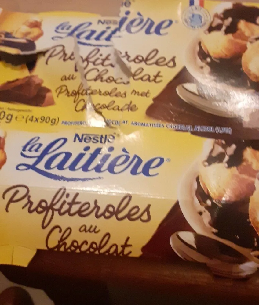 Profiteroles au chocolat