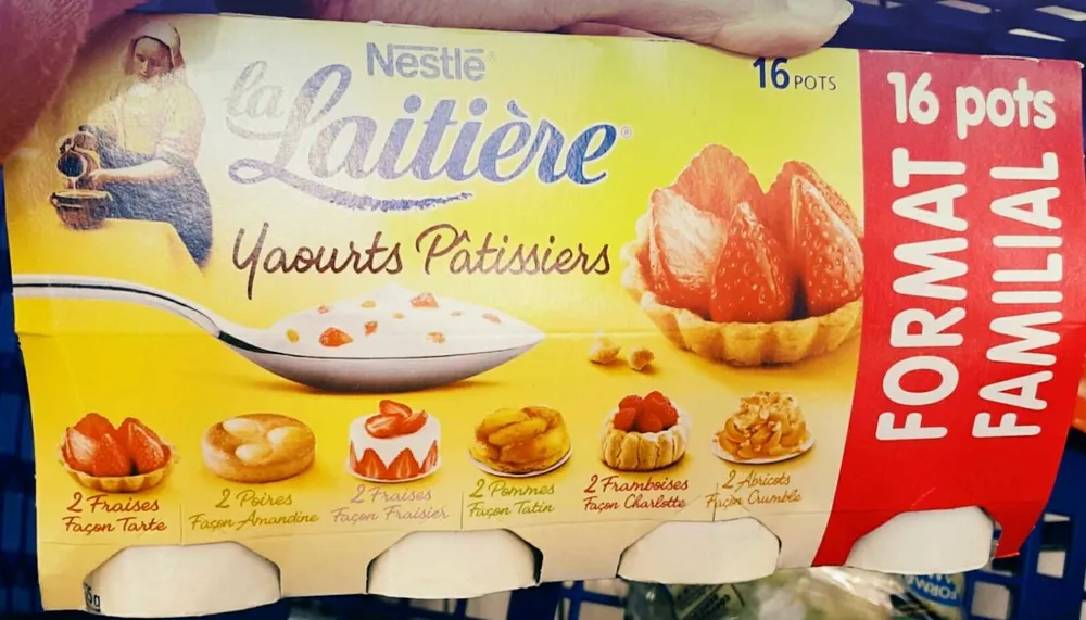 Yaourts pâtissiers la laitiere