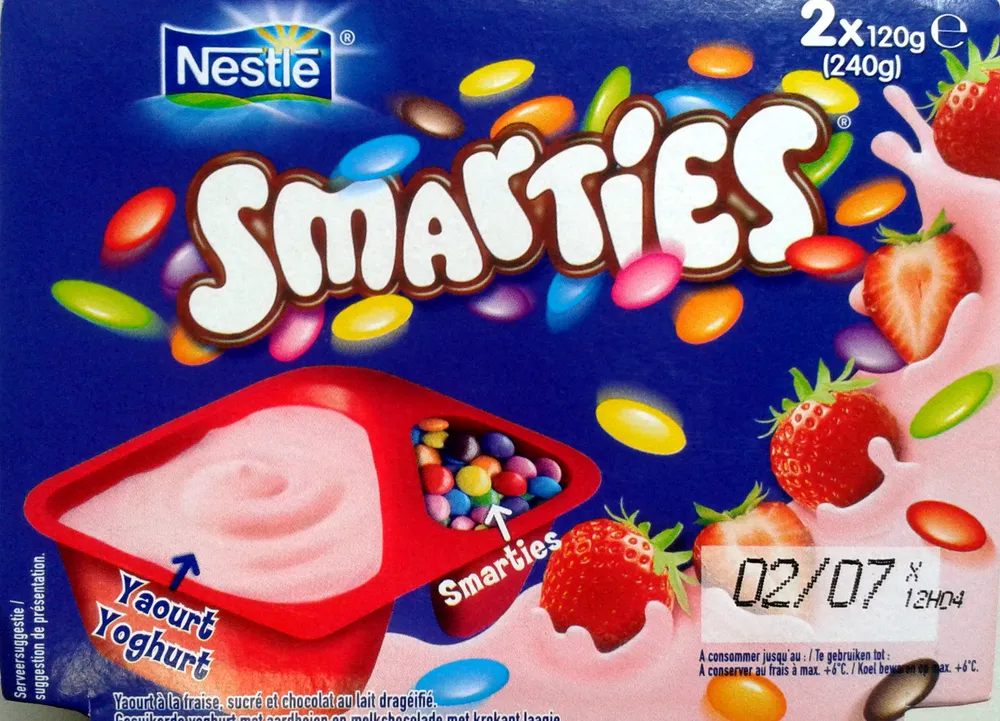 Smarties yaourt