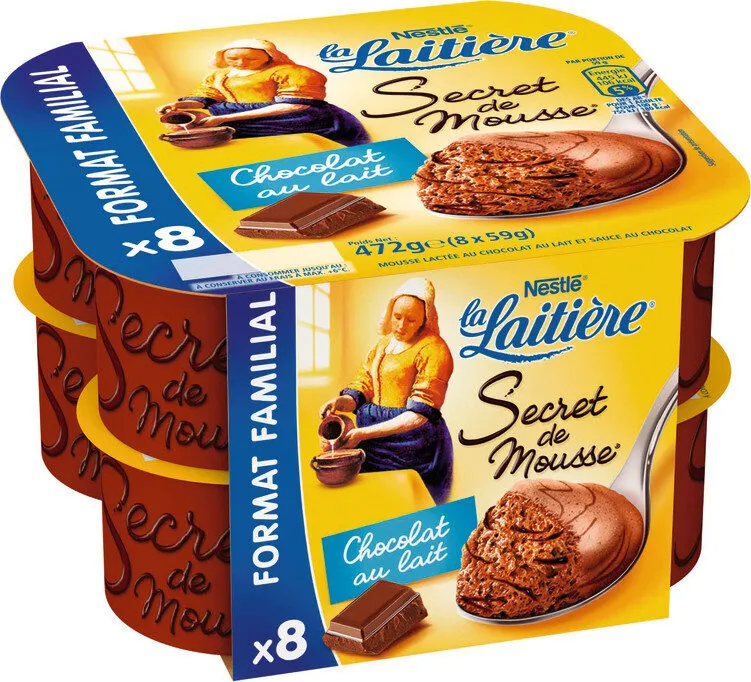 La Laitière mousse au chocolat au lait