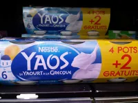 Yaourts Natures à La Grecque, 6 Fois 150 Grammes, Marque Nestlé