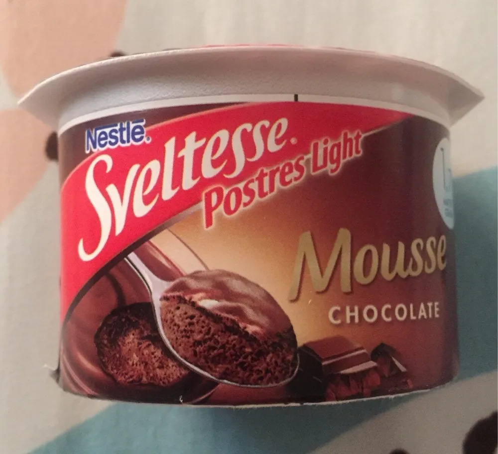 Sveltesse mousse de chocolate