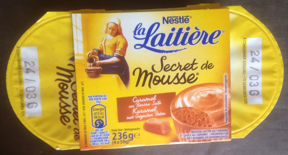 Secret de Mousse Caramel Beurre Salé