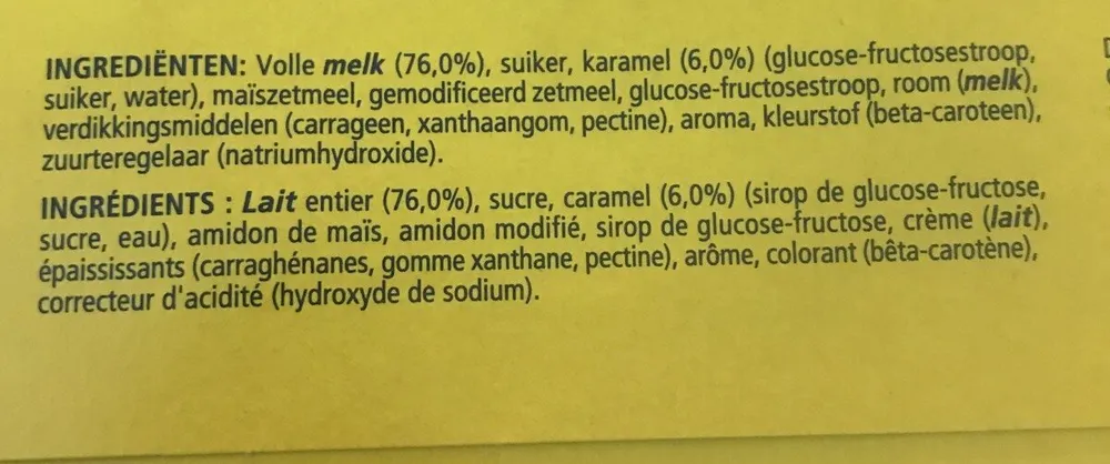Flan au caramel