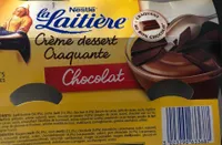 Crème dessert craquante chocolat