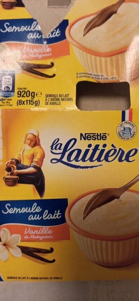 Semoule au lait