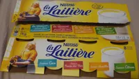 Yaourt au lait entier, sucré et aromatisé (Saveurs : Coco, Fraise des Bois, Vanille, Citron) 8 Pots