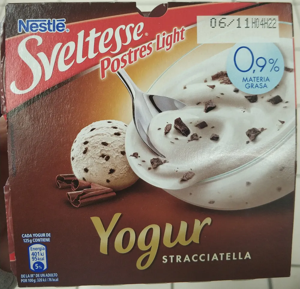 Yogur STRACCIATELLA