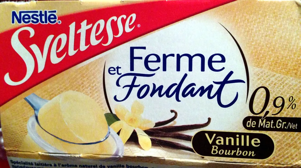Ferme et Fondant, Vanille Bourbon
