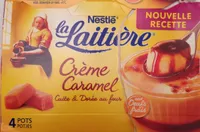 Crème Caramel Cuite & Dorée au four (4 Pots)