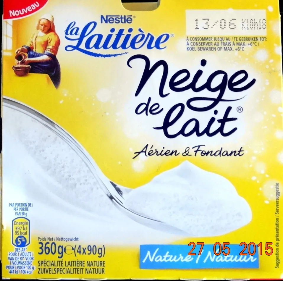 Neige de lait