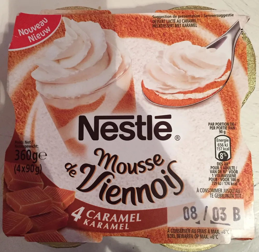 Mousse de Viennois (4 Caramel)