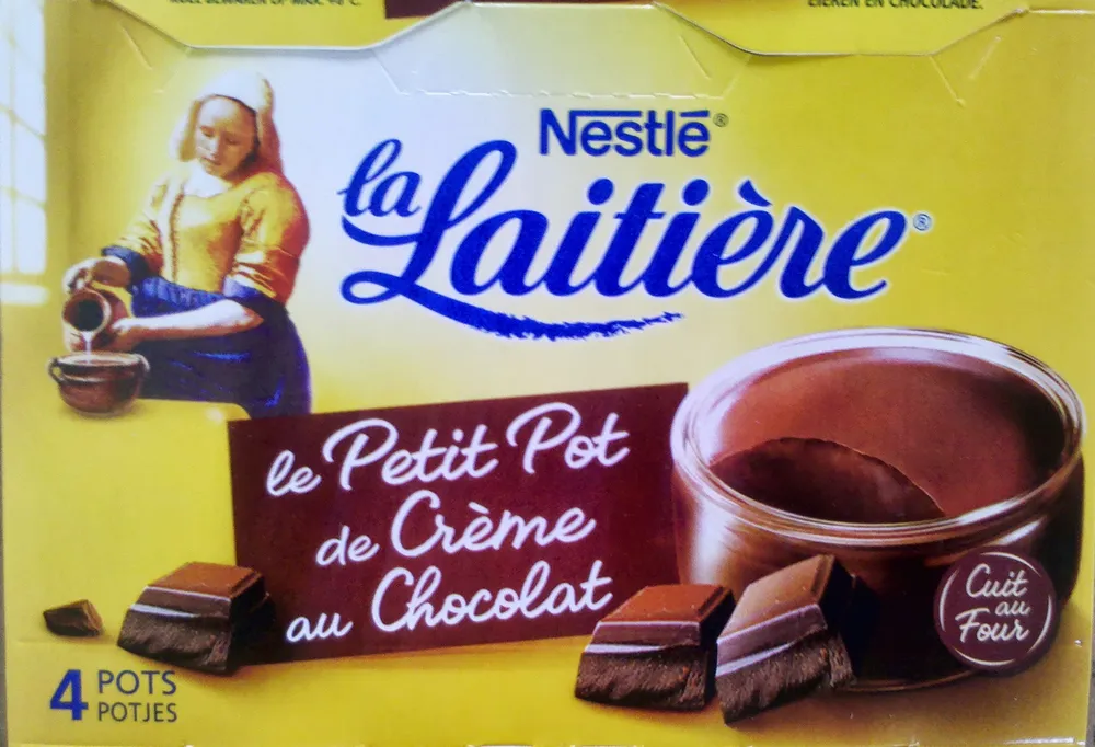 Le Petit Pot de Crème au Chocolat (4 Pots)