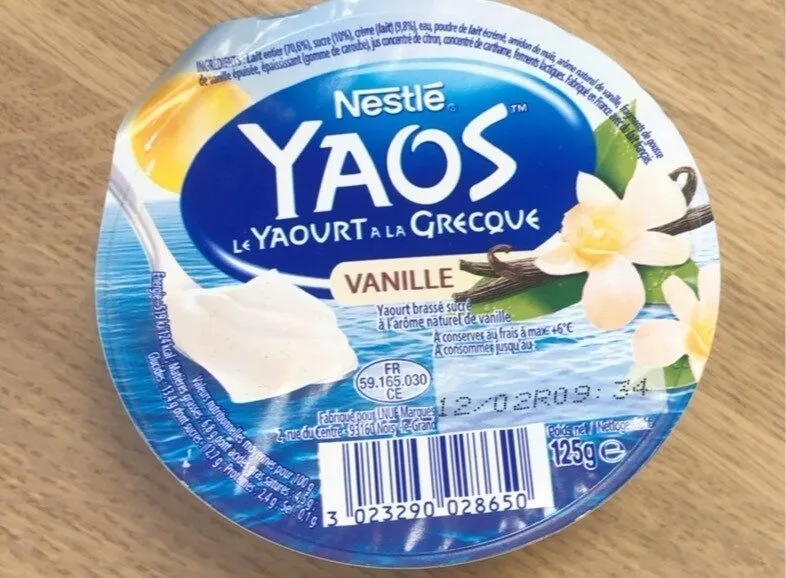 Le yahourt a la grecque