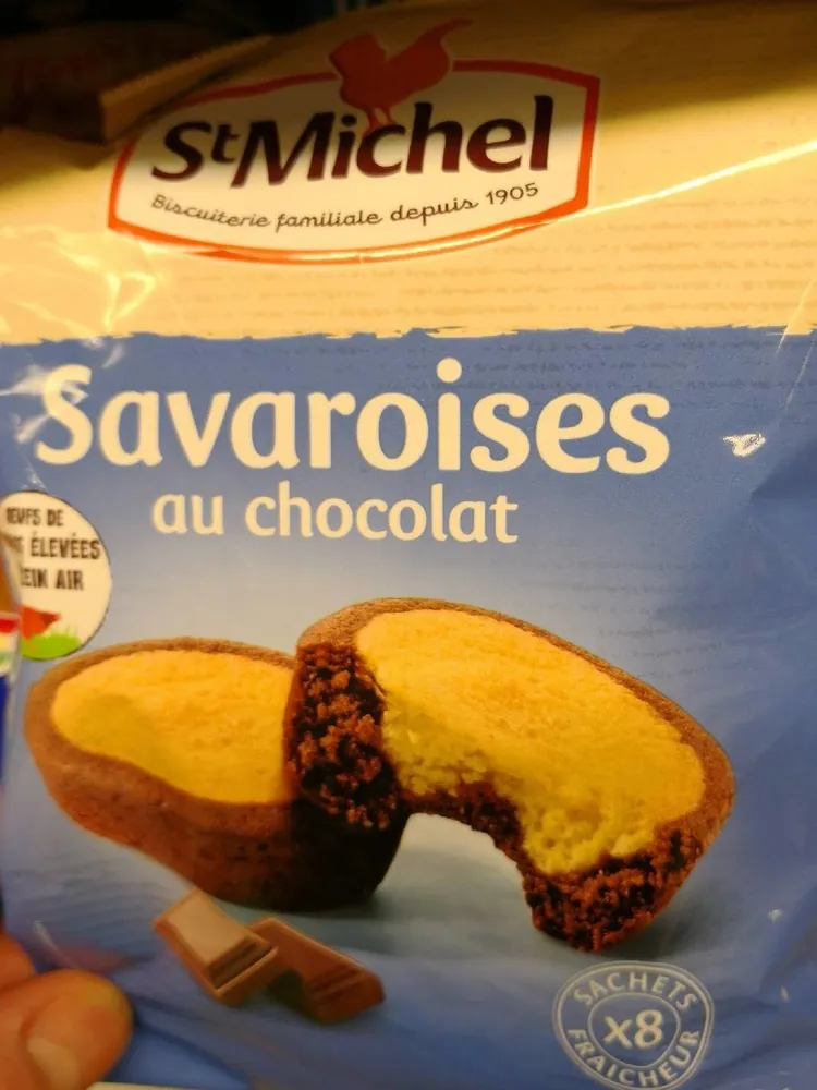 Savaroises au chocolat