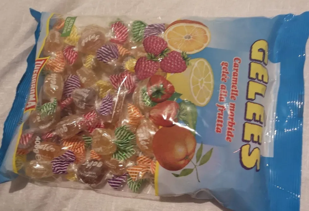 Caramelle morbide gelèe alla frutta