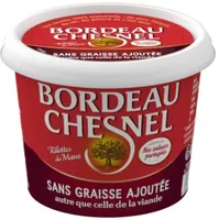 Rillettes du Mans sans graisse ajoutée